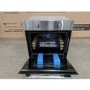 GRADE A3 - electriQ 70 litre 6 Function Built in Static Electric Single Oven - supplied with a plug