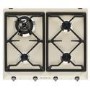 Smeg SR964PGH Victoria 60cm Cream 4 Burner Gas Hob