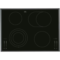GRADE A3 - AEG HK764070FB Bevelled Edge 72cm Touch Control Ceramic Hob - Black