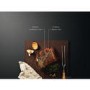 GRADE A2 - AEG BPS351020M SteamBake Pyrolytic Multifunction Electric Single Oven Stainless Steel