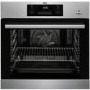 GRADE A1 - AEG BPS351020M SteamBake Pyrolytic Multifunction Electric Single Oven Stainless Steel