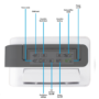 GRADE A2 - electriQ 25 Litre Smart App Alexa Low Energy Dehumidifier with HEPA and UV Air Purifier