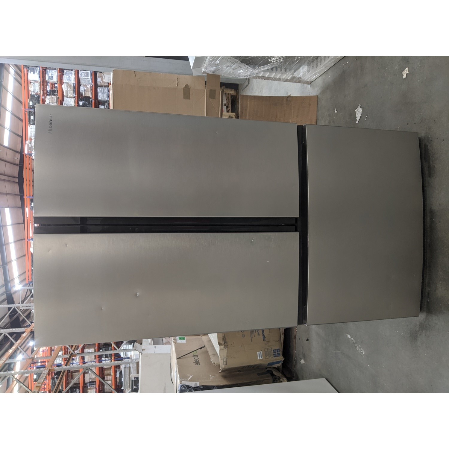 Grade A3 Hisense Rf715n4as1 French Door Style American Fridge Freezer Stainless Steel 77685924 1 Rf715n4as1 Appliances Direct