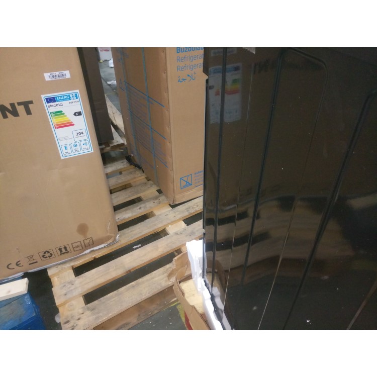 GRADE A2 - Montpellier MDF100K 100cm Dual Fuel Range Cooker - Black