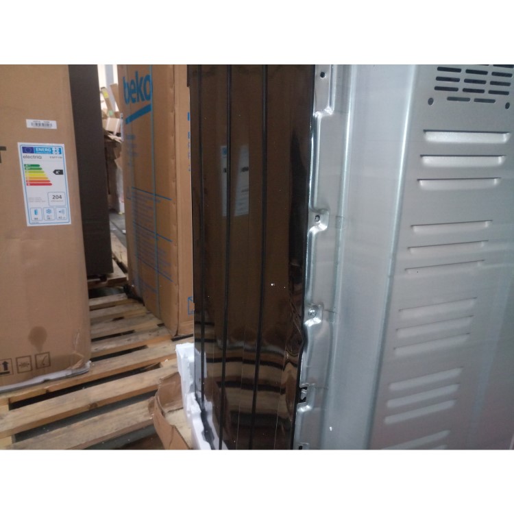 GRADE A2 - Montpellier MDF100K 100cm Dual Fuel Range Cooker - Black