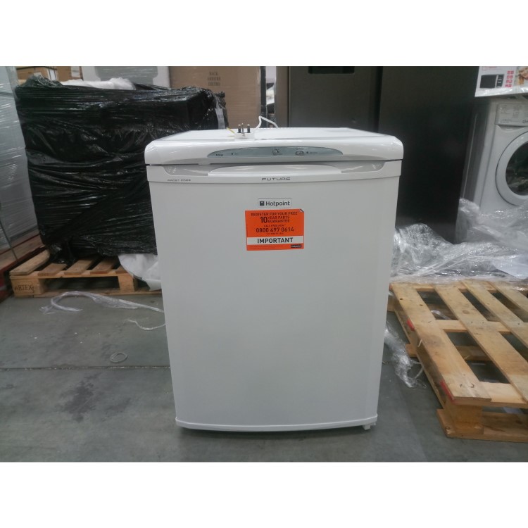 GRADE A2 - Hotpoint FZA36P 60cm Wide Freestanding Under Counter Frost Free Freezer - White