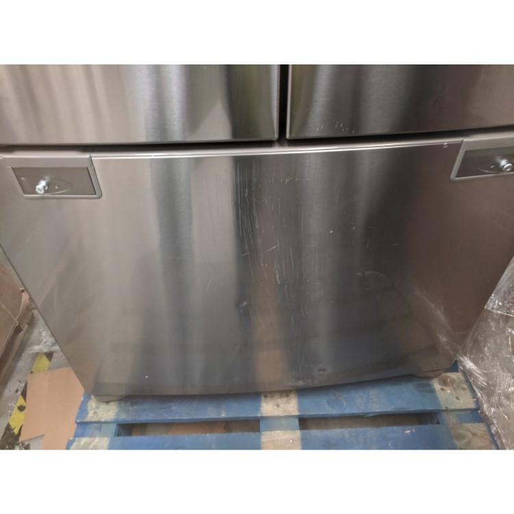 GRADE A3 - Samsung Save RFG23UERS1 520L Frost Free American Freestanding Fridge Freezer - Stainless Steel