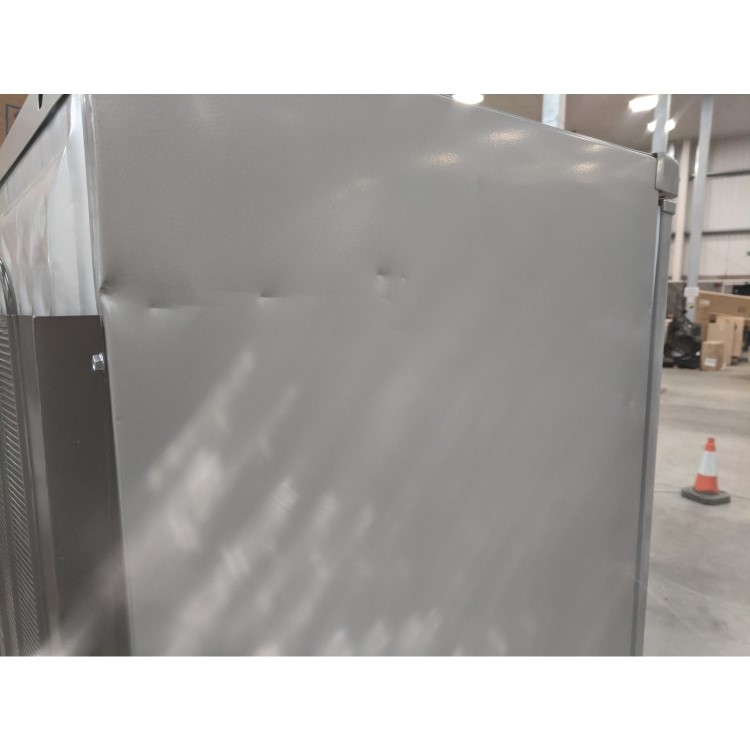 GRADE A2 - Hotpoint HBNF5517S Aquarius 50/50 Frost Free 225L Freestanding Fridge Freezer - Silver