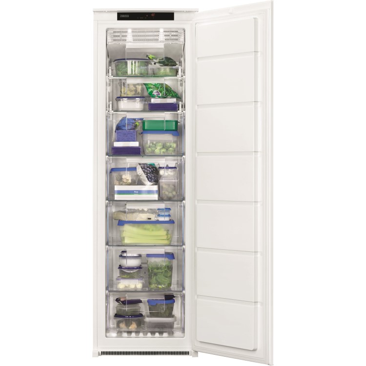 Zanussi ZBF22451SV 204 Litre Integrated In Column Freezer 178cm  54cm Wide - White