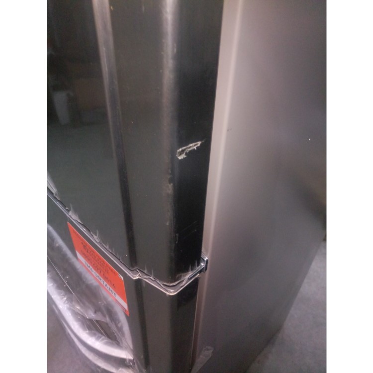 GRADE A2 - Hotpoint FFU4DX Day 1 Technology Quadrio 60/40 Frost Free Freestanding Fridge Freezer - Stainless Steel