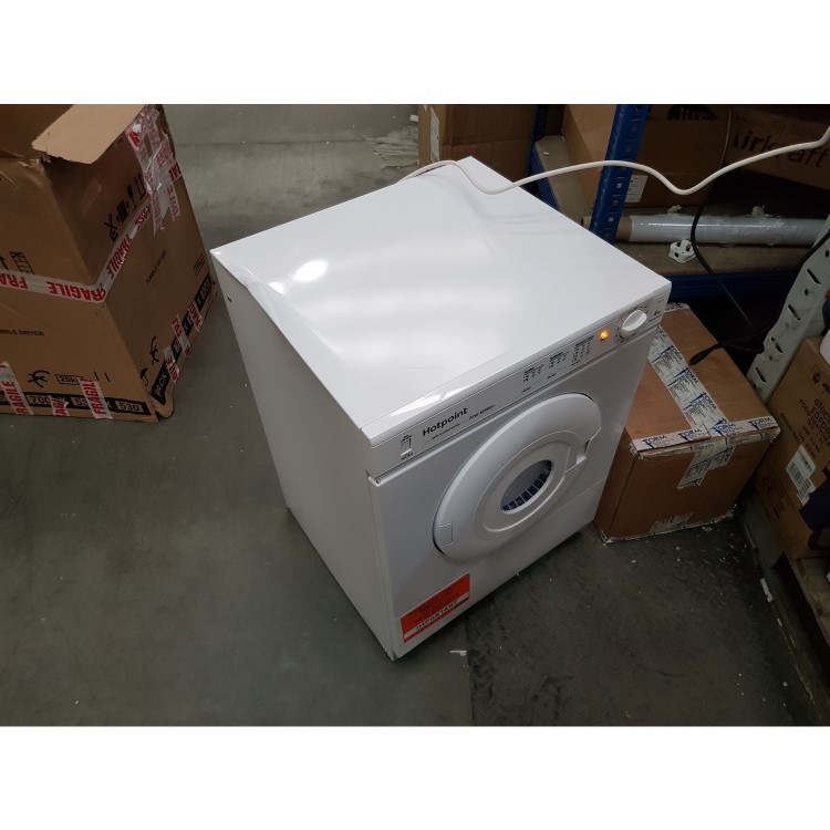 GRADE A2 - Hotpoint V4D01P 4kg Compact Front Vented Tumble Dryer - White Door