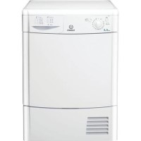Refurbished Indesit EcoTime IDC8T3BS Freestanding Condenser 8KG Tumble Dryer White