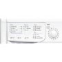 INDESIT IWDD7143 EcoTime 7kg Wash 5kg Dry 1400rpm Freestanding Washer Dryer - White