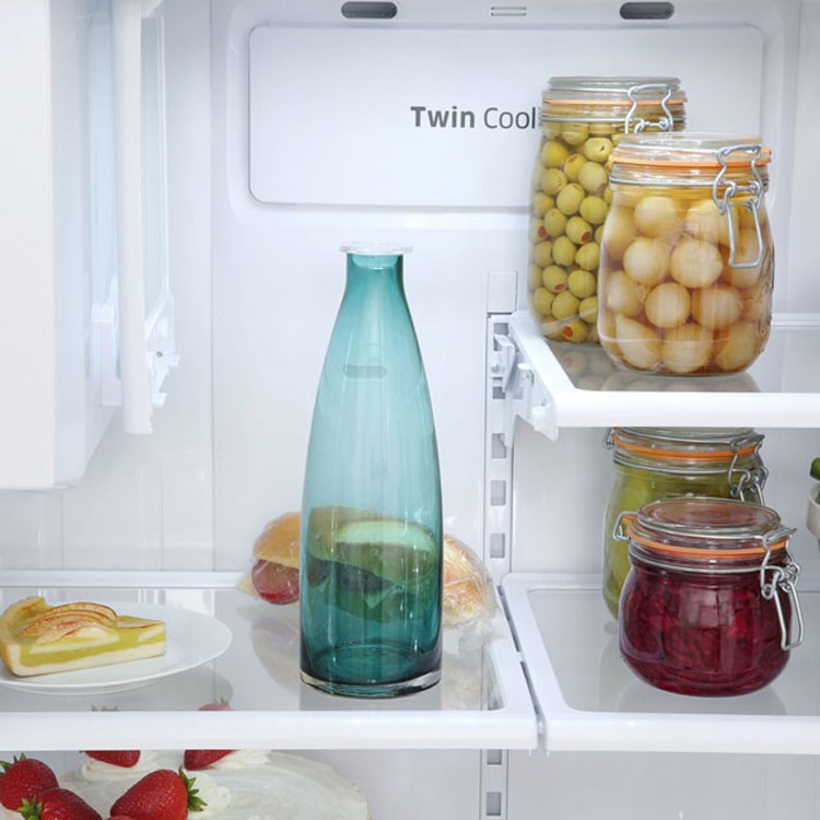GRADE A2 - Samsung RF23HTEDBSR 60/40 530L American Frost Free Freestanding Fridge Freezer - Stainless Steel