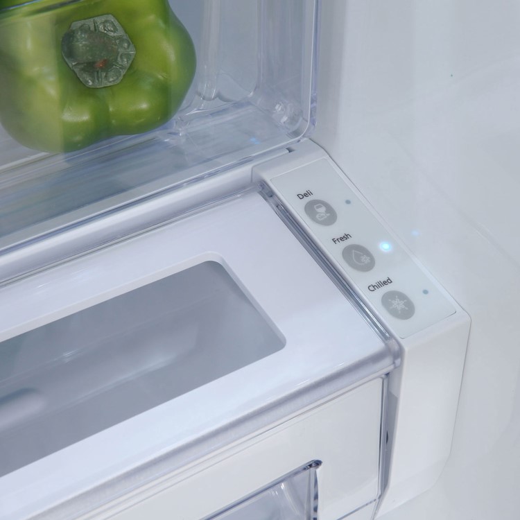 GRADE A2 - Samsung RF23HTEDBSR 60/40 530L American Frost Free Freestanding Fridge Freezer - Stainless Steel