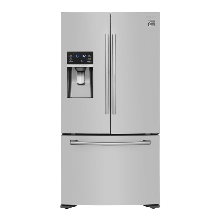 GRADE A2 - Samsung RF23HTEDBSR 60/40 530L American Frost Free Freestanding Fridge Freezer - Stainless Steel