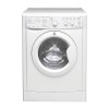 GRADE A2 - Indesit IWDC6125 EcoTime 6kg Wash 5kg Dry 1200rpm Freestanding Washer Dryer - White