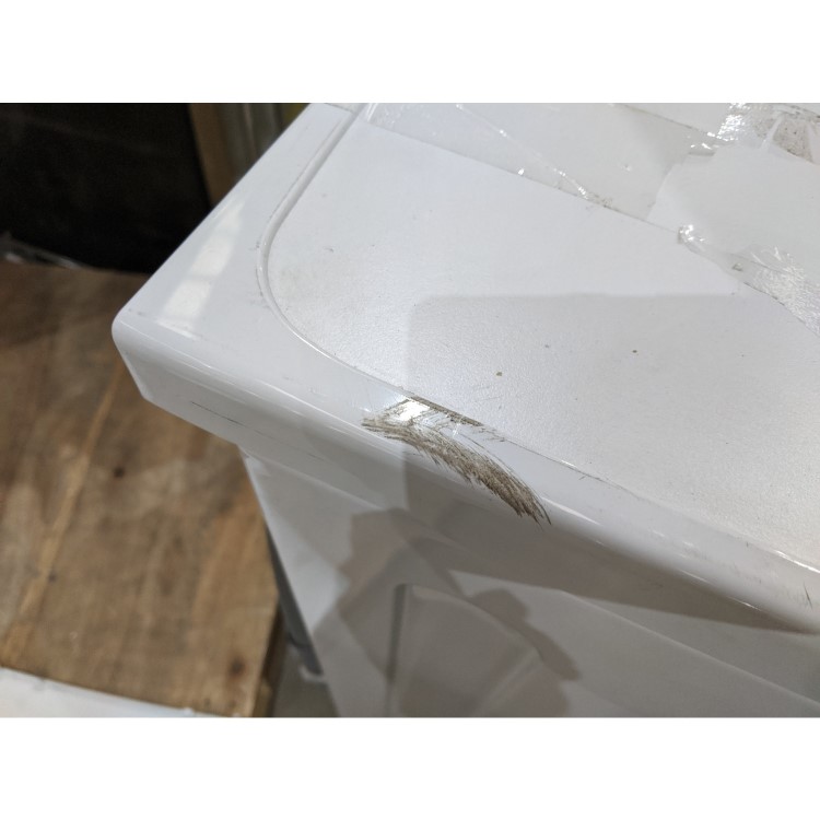 GRADE A3 - INDESIT IWDC6125 EcoTime 6kg Wash 5kg Dry 1200rpm Freestanding Washer Dryer - White