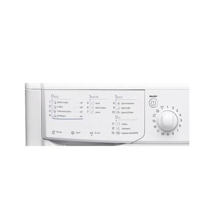 INDESIT IWDC6125 EcoTime 6kg Wash 5kg Dry 1200rpm Freestanding Washer Dryer - White