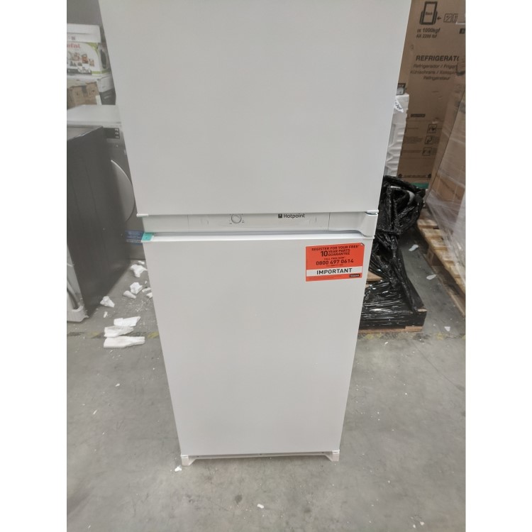 GRADE A2 - Hotpoint HM325FF Frost Free 50/50 Integrated Fridge Freezer - White