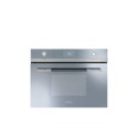SF4120MCS Smeg SF4120MCS Linea 45cm Height Compact Combination Multifunction Microwave Oven Silver Glass