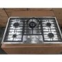 Refurbished Miele KM2354 90cm Wide 5 Burner Gas Hob Stainless Steel
