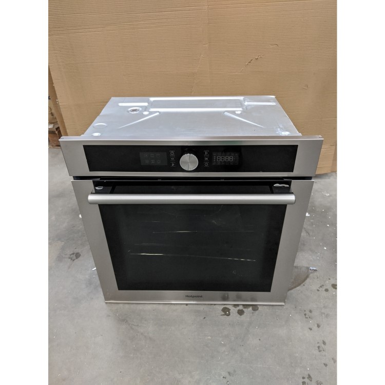 GRADE A3 - Hotpoint SI4854PIX Multifunction Single Oven With Pyrolytic Cleaning - Stainless Steel