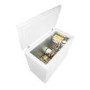 GRADE A3 - electriQ EQCHESTMB198 198 Litre Chest Freezer 52cm Deep A+ Energy Rating 90cm Wide - White