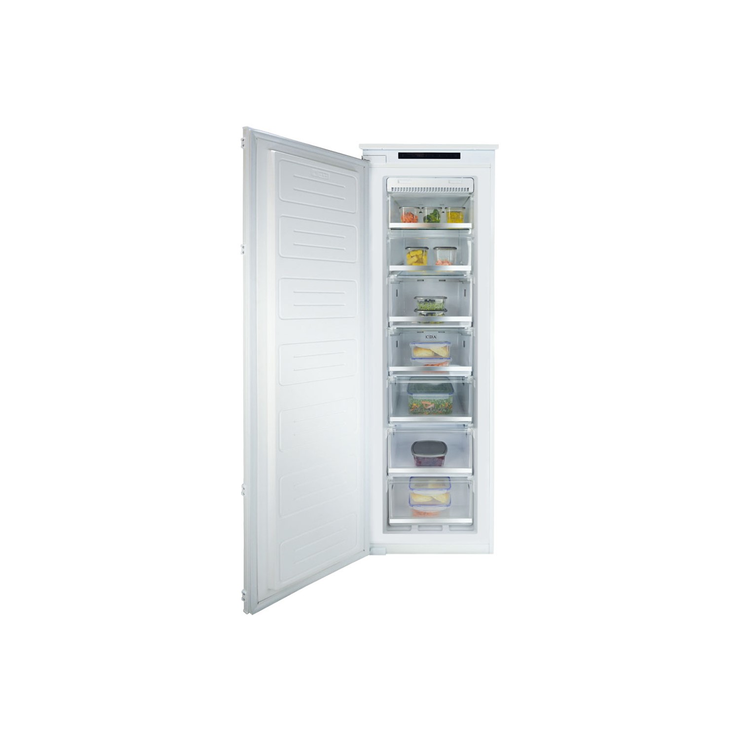 Refurbished CDA FW882 54cm Wide Integrated Upright In Column Freezer