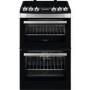 GRADE A3 - Zanussi ZCV46250XA 55cm Double Oven Electric Cooker With Ceramic Hob - Stainless Steel