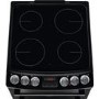 Zanussi 55cm Electric Cooker - Stainless Steel