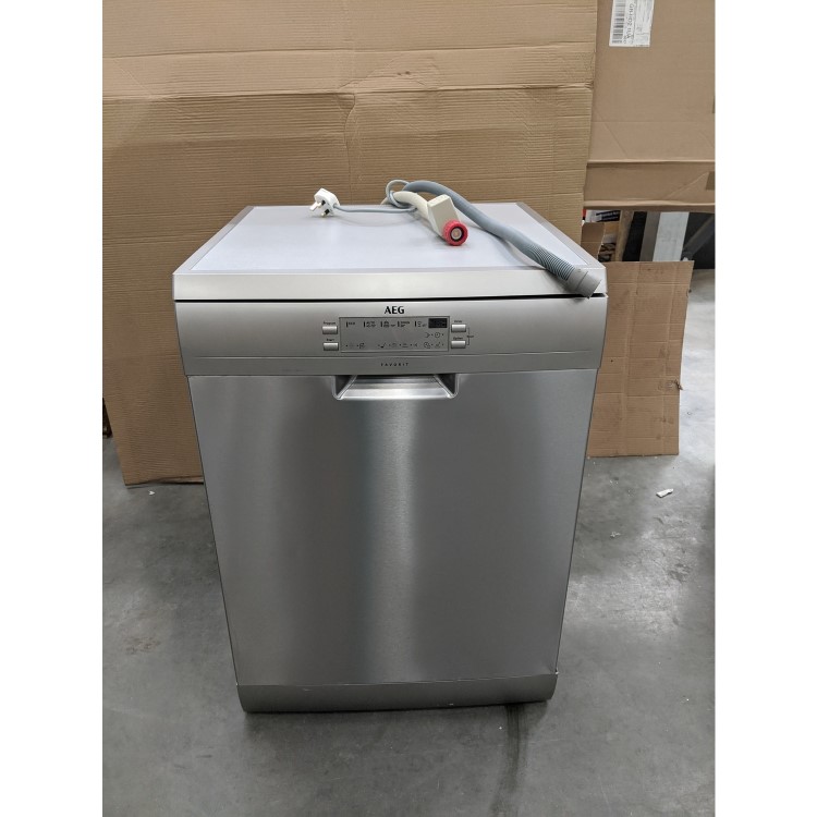 GRADE A3 - AEG FFB53600ZM 13 Place Freestanding Dishwasher - Silver