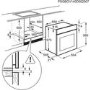 GRADE A2 - Zanussi ZOB35471XK Mutlifunction Electric Single Oven With Touch Control Programmable Timer - Stainless Steel