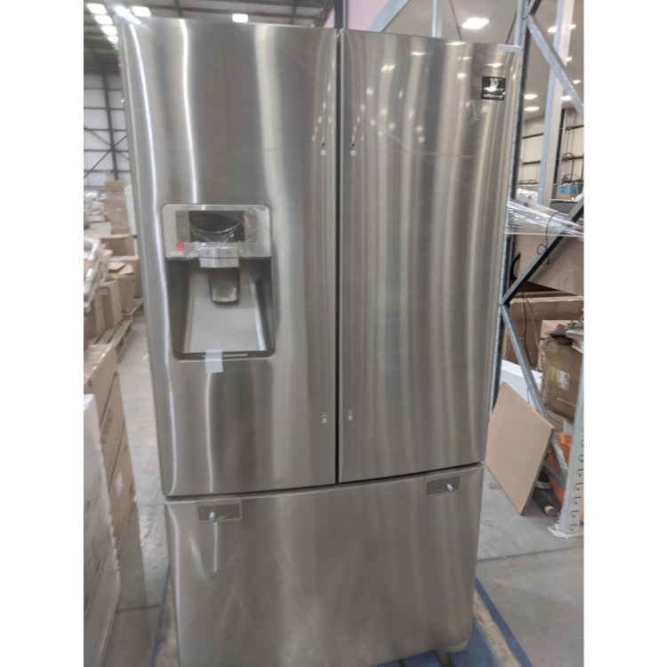 GRADE A2 - Samsung RFG23UERS1 520L Frost Free American Freestanding Fridge Freezer - Stainless Steel