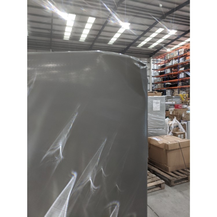 GRADE A3 - Hisense RF528N4WC1 50/50 Split Frost Free American Style Fridge Freezer - Stainless Steel