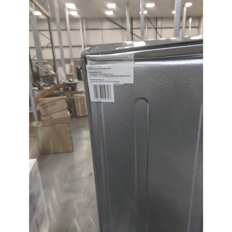 GRADE A3 - Hisense RF528N4WC1 50/50 Split Frost Free American Style Fridge Freezer - Stainless Steel