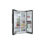 GRADE A2 - Montpellier CSBYS700PK 2 Door Plumbed Ice & Water American Style Fridge - Black