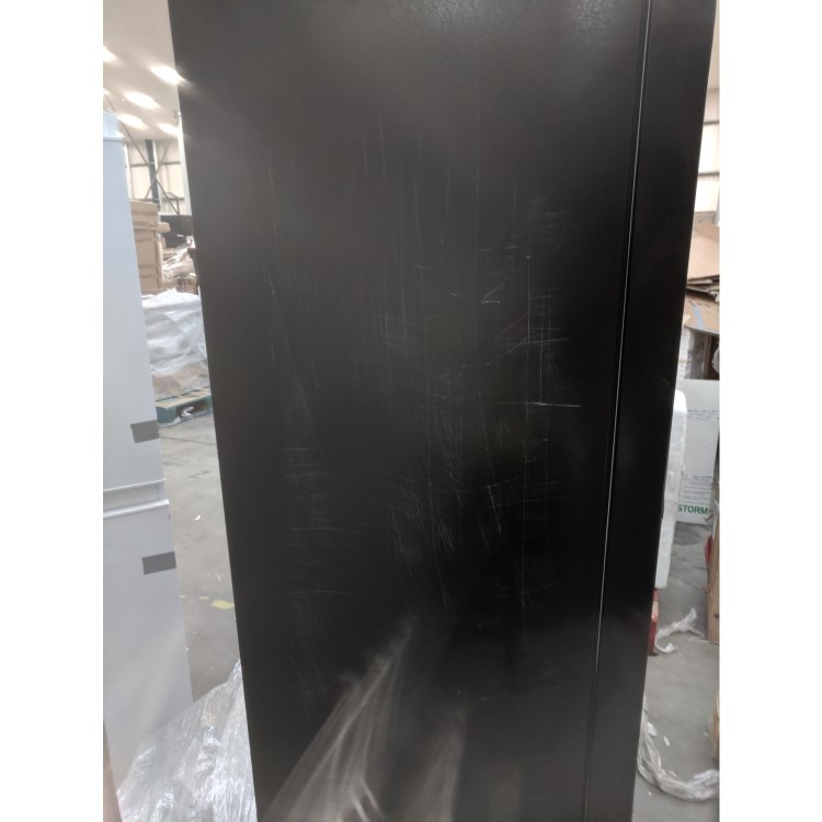 GRADE A2 - Montpellier CSBYS700PK 2 Door Plumbed Ice & Water American Style Fridge - Black
