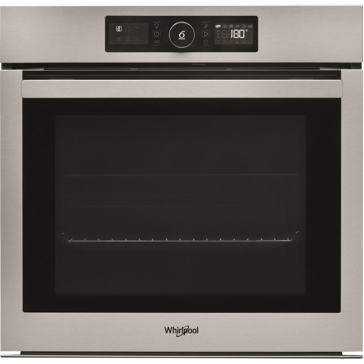 GRADE A3 - Whirlpool AKZ96230IX Touch Control Electric Built-in Single Fan Oven - Stainless Steel