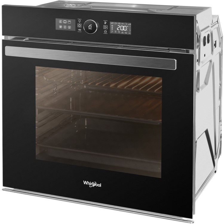 Whirlpool Touch Control Electric Fan Single Oven - Stainless Steel