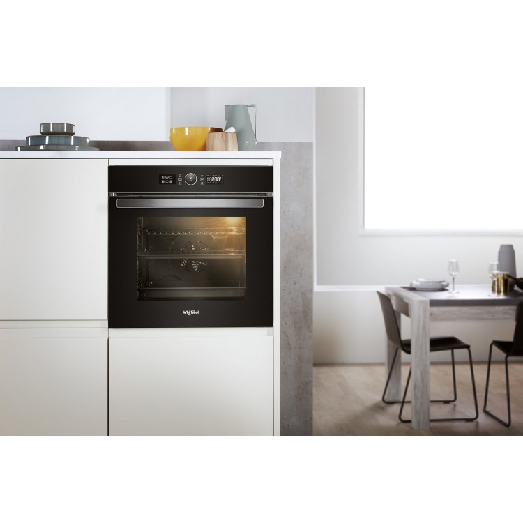 Whirlpool Touch Control Electric Fan Single Oven - Stainless Steel