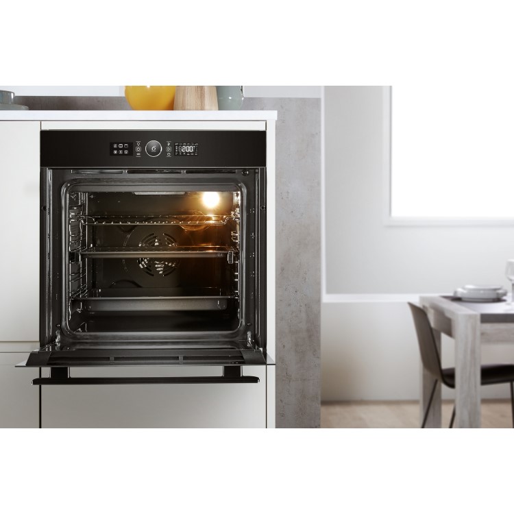 Whirlpool Touch Control Electric Fan Single Oven - Stainless Steel
