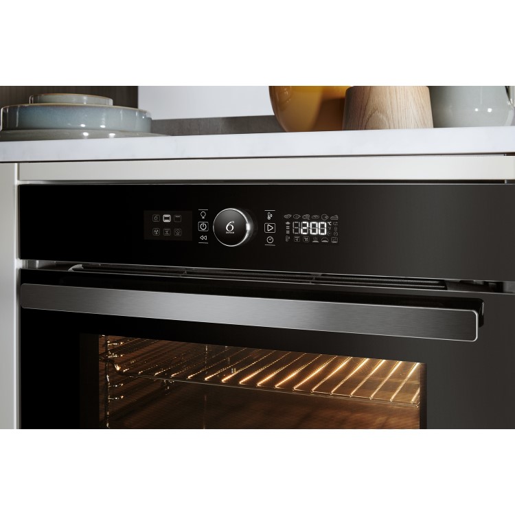 Whirlpool Touch Control Electric Fan Single Oven - Stainless Steel