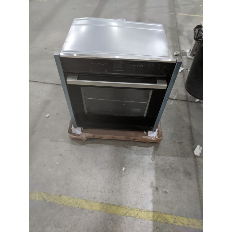 GRADE A2 - Neff B17CR32N1B N70 Built In Electric Single Oven - Stainless steel