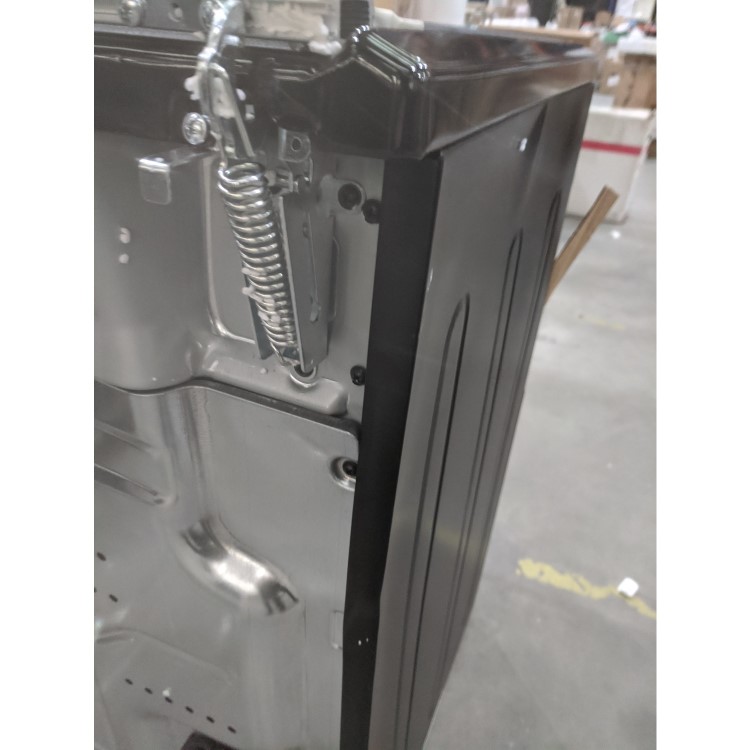 GRADE A3 - Hotpoint HUD61KS Ultima 60cm Double Oven Dual Fuel Cooker Black