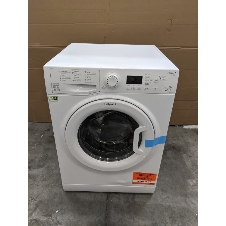 GRADE A3 - Hotpoint WMFUG1063P 10kg 1600rpm Freestanding Washing Machine - White