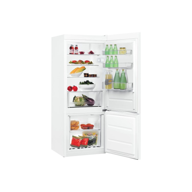 GRADE A2 - Indesit LR6S1W 271L Freestanding Fridge Freezer Polar White