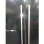 GRADE A2 - Rangemaster RDXD18BLC DxD American Style Fridge Freezer - Black