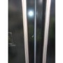 GRADE A2 - Rangemaster RDXD18BLC DxD American Style Fridge Freezer - Black