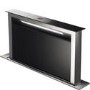 Refurbished Smeg KDD60VXE-2 60cm Downdraft Extractor Black Glass